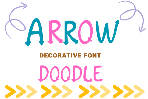 Arrow Doodle: A Quirky Font for Eye-Catching Campaigns