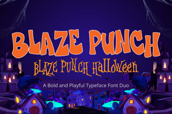 Blaze Punch: A Bold Font Duo for Eye-Catching Campaigns