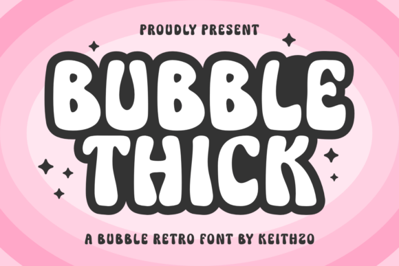 Bubble Thick: A Whimsical Display Font for Modern Web Design
