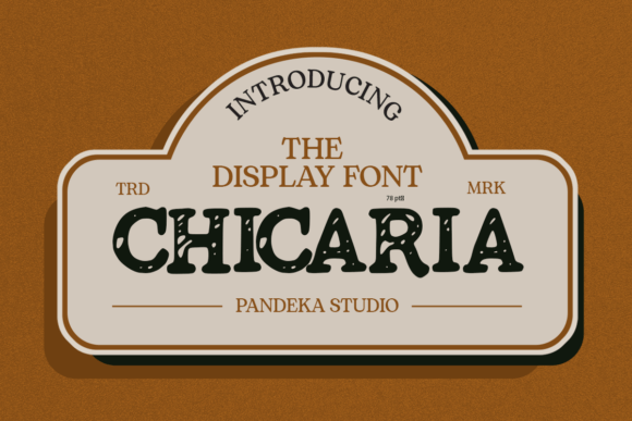 Chicaria: Elevate Your Brand with a Vintage Display Font