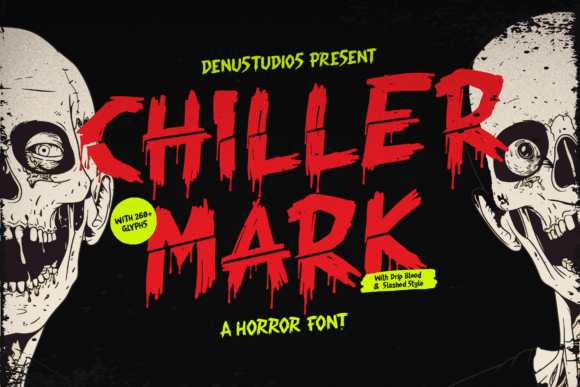 Chiller Mark: A Bone-Chilling Display Font for Web Design