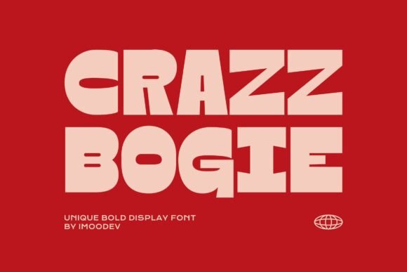 Crazy Bogie: A Bold and Cheerful Display Font for Crafters