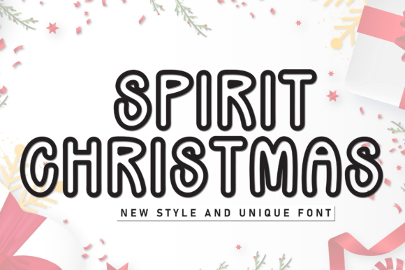 Discover the Versatile Charm of Spirit Christmas Font