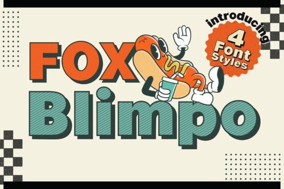 Discovering Fox Blimpo: A Bold and Playful Display Font
