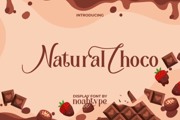 Elevate Your Brand with Natural Choco Font