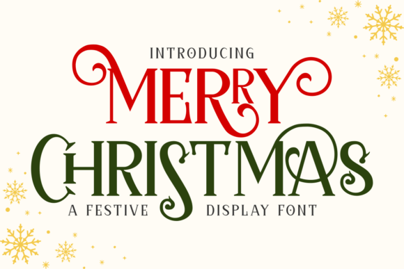 Enhance Your Brand with Merrychristmas Regular Font
