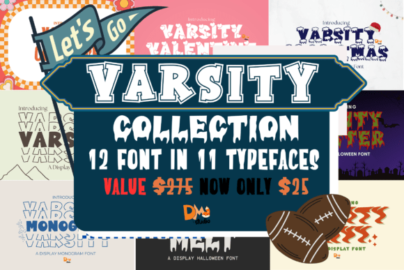 Enhance Your Web Design with Varsity Collection Fonts