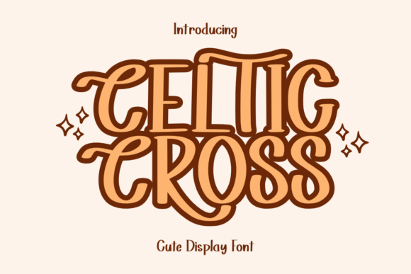 Exploring Celtic Cross: A Charming Display Font for Creative Branding