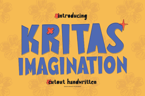 Exploring Kritas Imagination: A Charming Handwritten Display Font