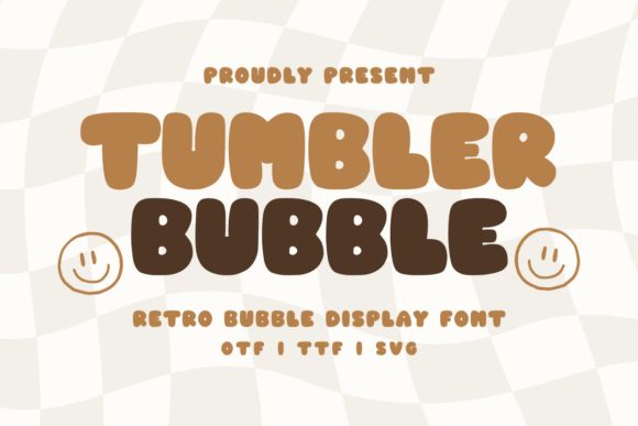 Make Your Brand Pop with Tumbler Bubble Regular Font
