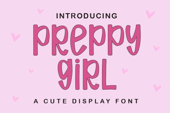 Preppygirl: A Charming Handwritten Font for Editorial Design
