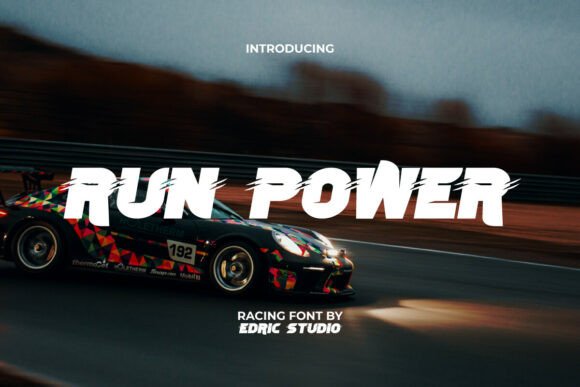 Run Power: A Dynamic Display Font for Web Design