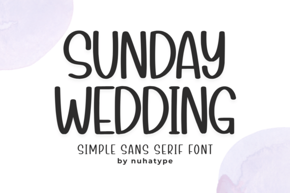Transform Your Brand with Sunday Wedding Font