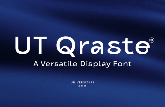 Ut Qraste: A Modern Display Font for Web Design