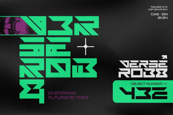 Verse Robo: A Dystopian Font for Modern Editorial Design