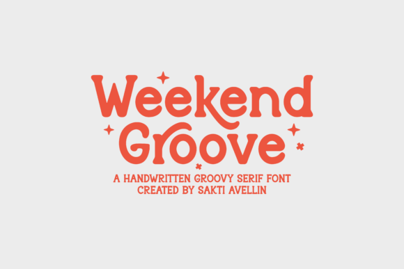 Weekend Groove: Elevate Your Campaign with a Unique Serif Font